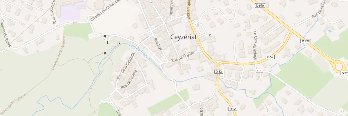 Plan du 5298 Rue de l’Eglise à Ceyzériat