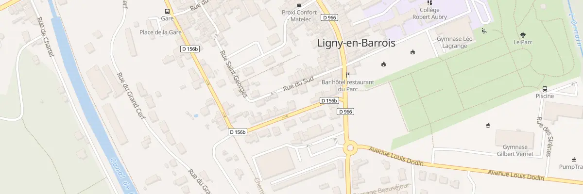 Plan du 79 Bd Raymond Poincaré à Ligny-en-Barrois