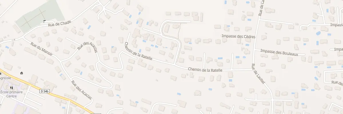 Plan de Imp des Poiriers à Ruy-Montceau