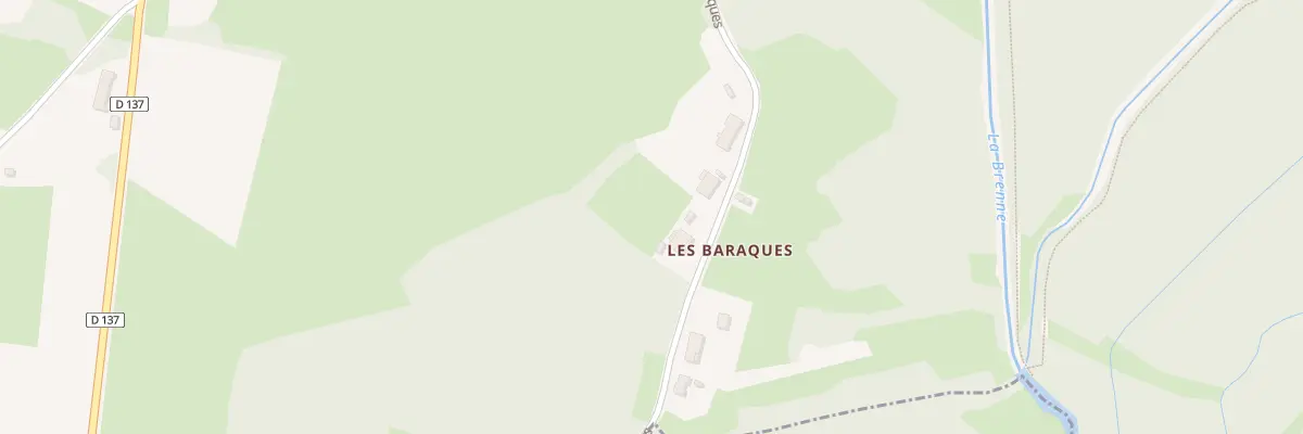 Plan du 6 Rue des Baraques à Torpes