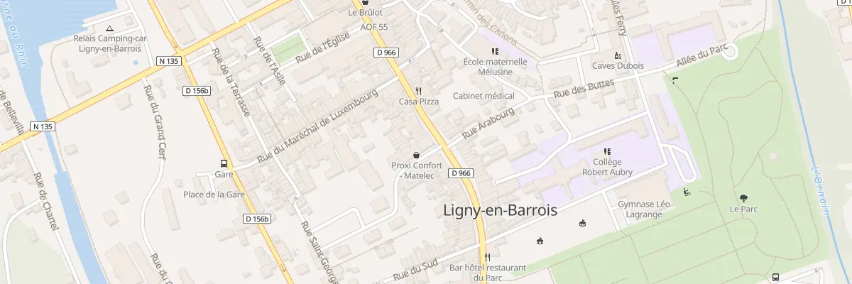Plan du 56 Rue General de Gaulle à Ligny-en-Barrois