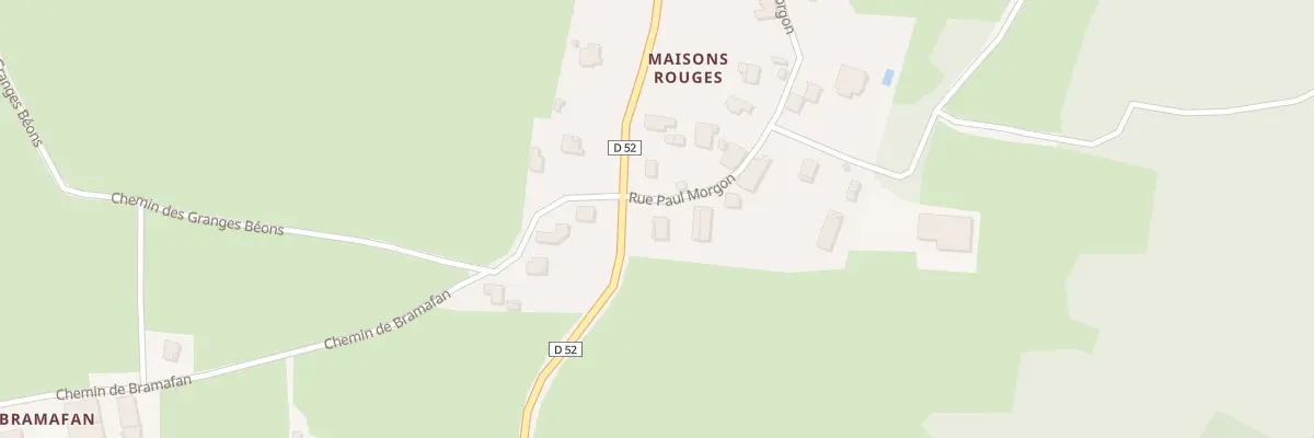 Plan du 5390 Rte de Ceyzeriat à Jasseron