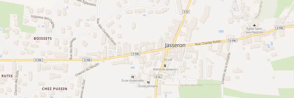Plan du 167 Rue Charles Robin à Jasseron