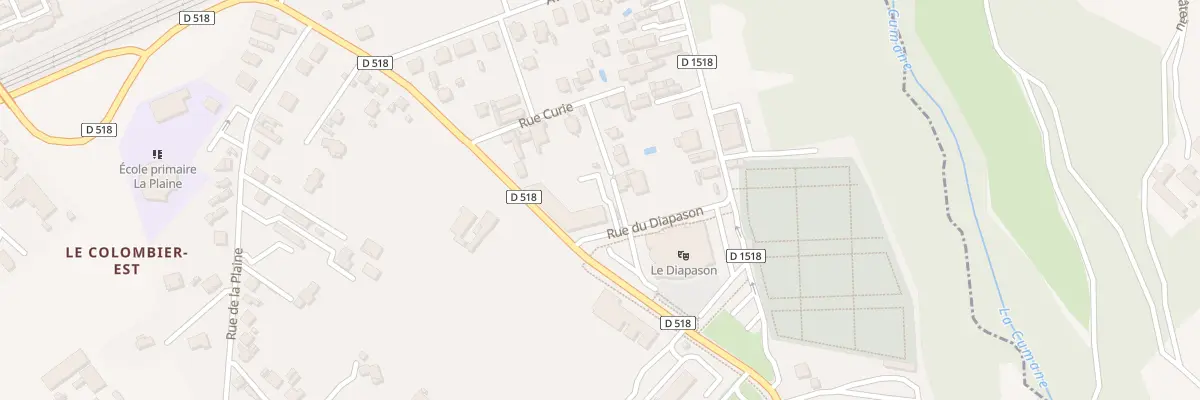 Plan du 8 Rue du Diapason à Saint-Marcellin