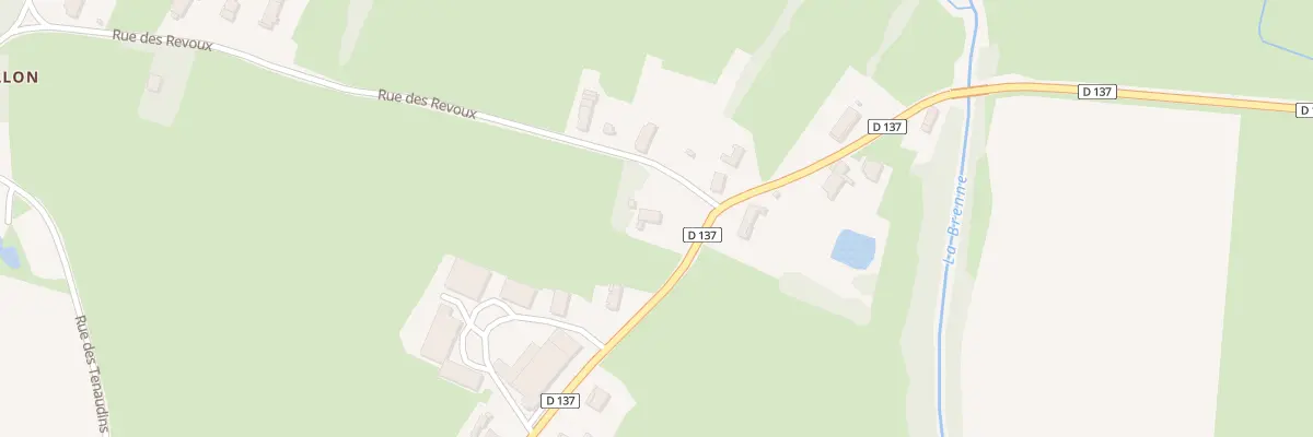 Plan du 22 Rte de Saint-germain du Bois à Torpes