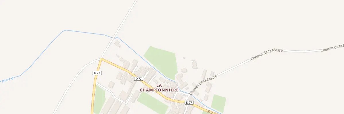 Plan du 97 Rle du Four à Ambronay