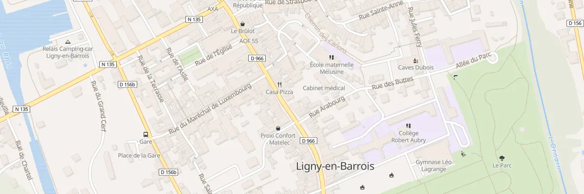 Plan du 45 Rue General de Gaulle à Ligny-en-Barrois