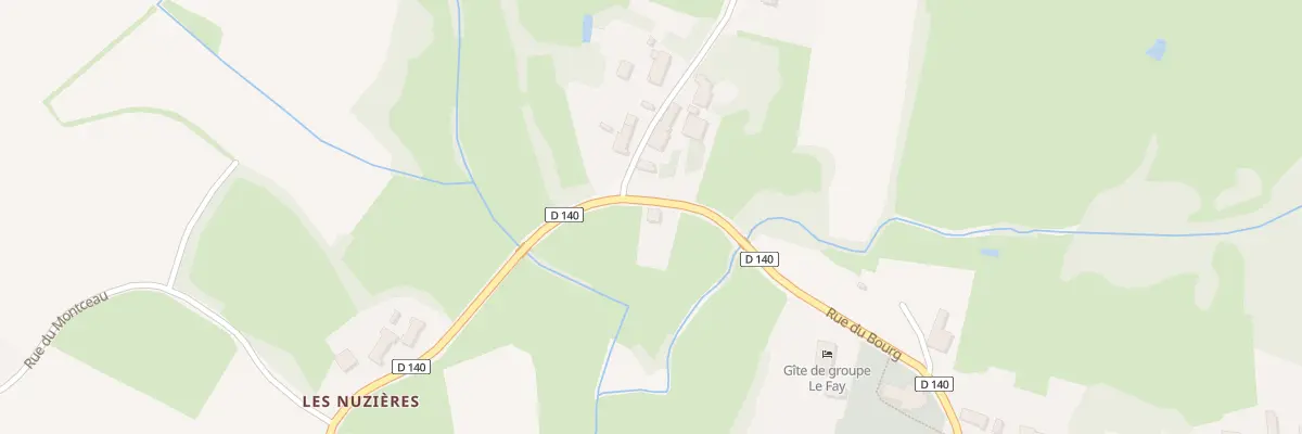 Plan du 4 Ham du Bourg au Fay