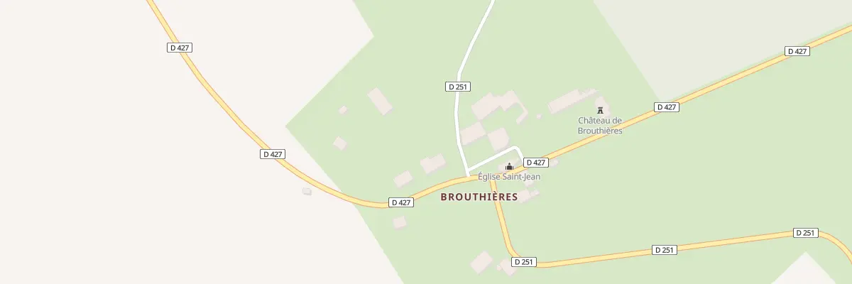 Plan du 3 Rte de Germay à Brouthieres à Thonnance-les-Moulins