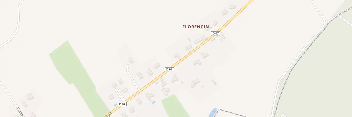 Plan du 49 Rte de Florencin à Flachères