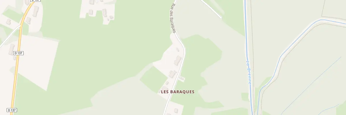 Plan du 2 Rue des Baraques à Torpes