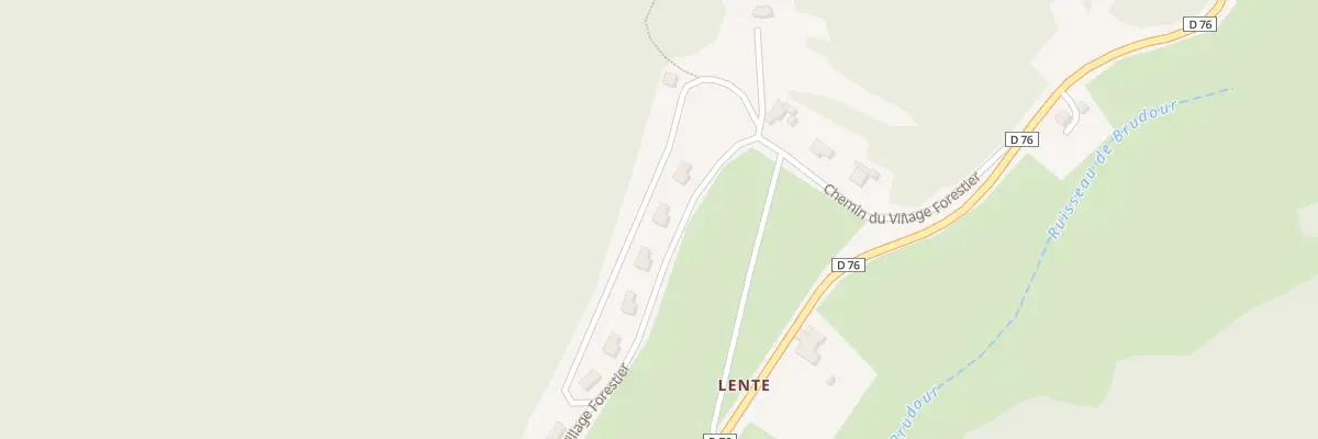 Plan du 310 Che du Village Forestier à Bouvante