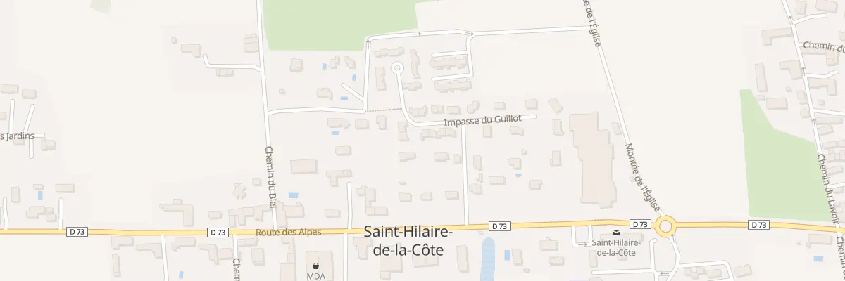 Plan du 4 Imp du Guillot à Saint-Hilaire-de-la-Côte