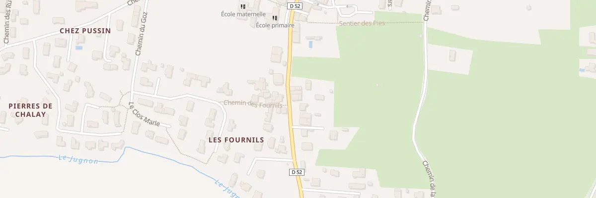 Plan du 247 Rue Julien Manissier à Jasseron