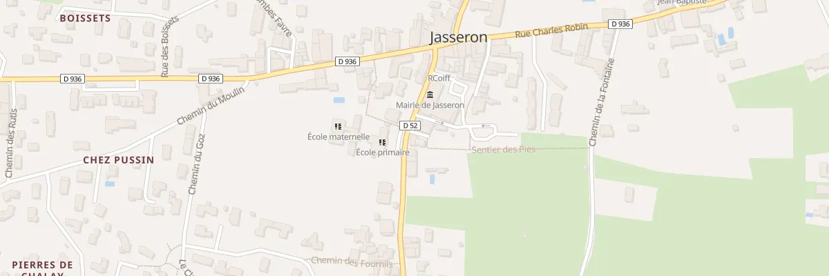Plan du 125 Rue Julien Manissier à Jasseron