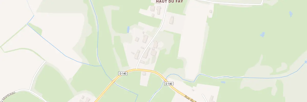 Plan du 48 Ham du Haut du Fay au Fay