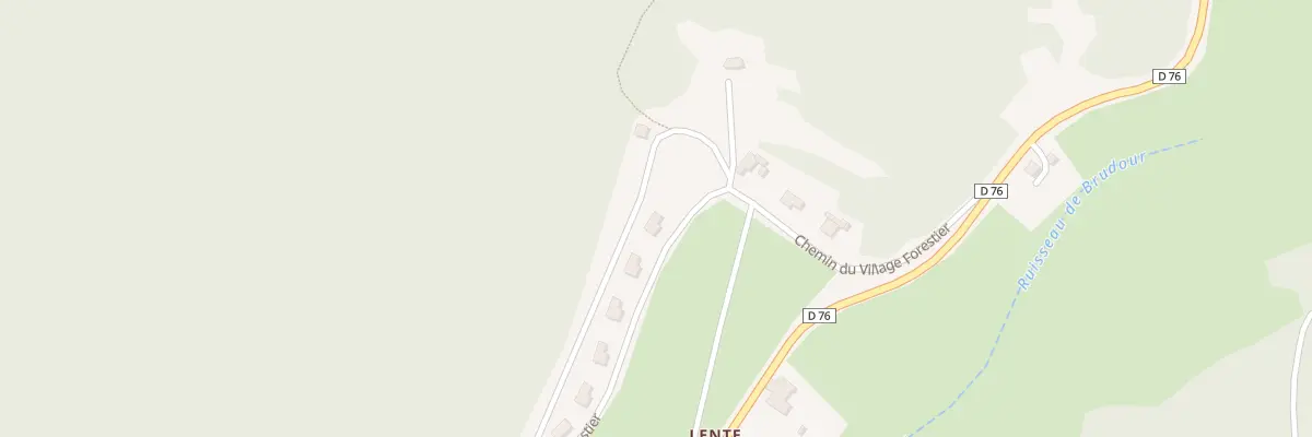 Plan du 280 Che du Village Forestier à Bouvante