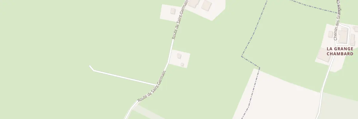Plan du 1193 Rte de Saint-Germain à Villemotier