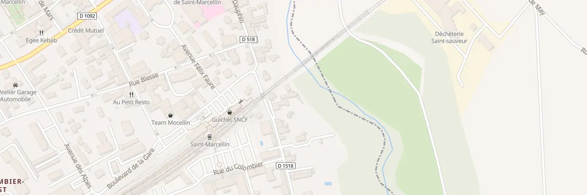 Plan du 61 Rue des Charbonnières à Saint-Marcellin