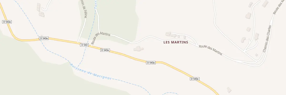 Plan du 570 Rte de Saint Julien En Quint à Marignac-en-Diois