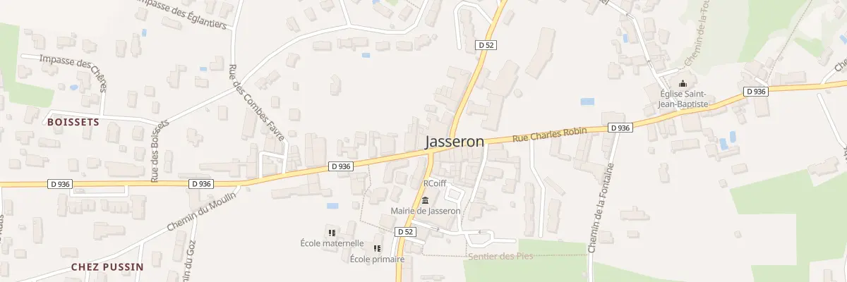 Plan du 231 Rue Charles Robin à Jasseron