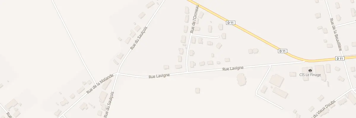 Plan du 5 Rue de l’Ormeau à Petit-Noir