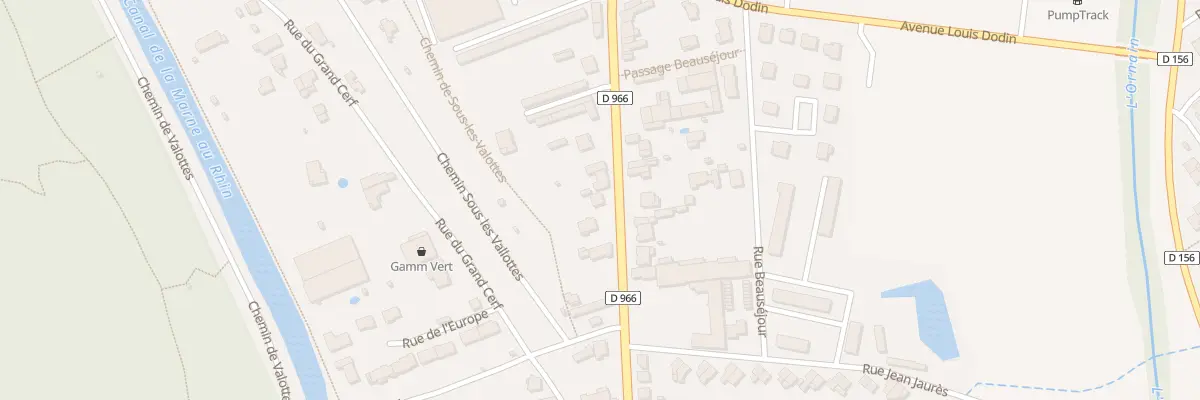 Plan du 142 Rue General de Gaulle à Ligny-en-Barrois