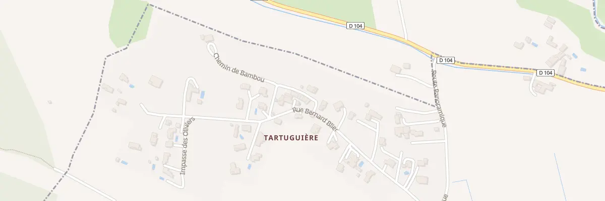 Plan du 5271 Tartuguyere à Gargas