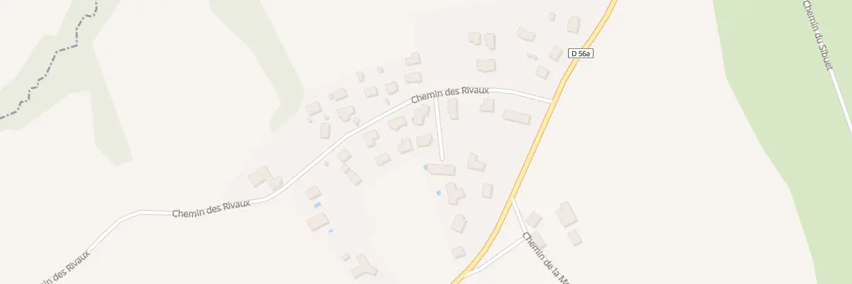 Plan du 143 Chem des Rivaux à Châteauvilain