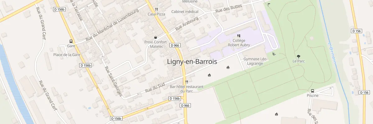 Plan du 89 Rue General de Gaulle à Ligny-en-Barrois