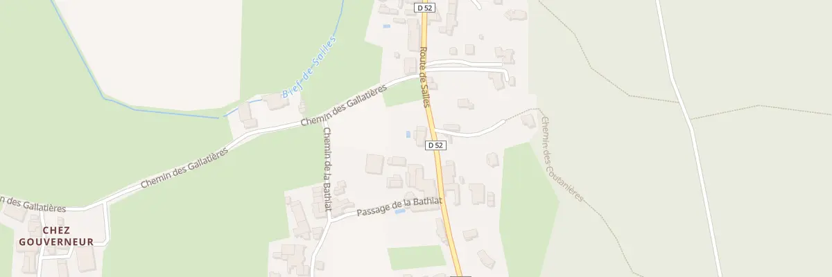 Plan du 615 Rte de Salles à Saint-Martin-du-Mont