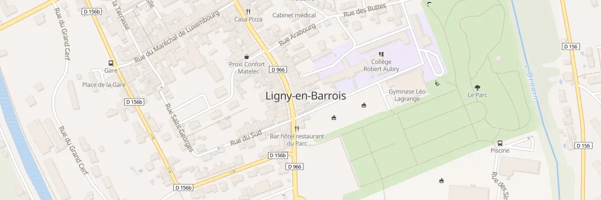 Plan du 91 Rue General de Gaulle à Ligny-en-Barrois
