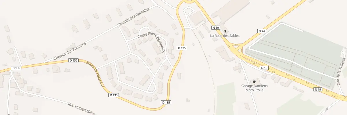 Plan du 18 Crs Pierre Beregovoy à Langres