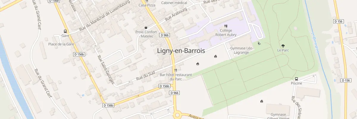 Plan du 95 Rue General de Gaulle à Ligny-en-Barrois