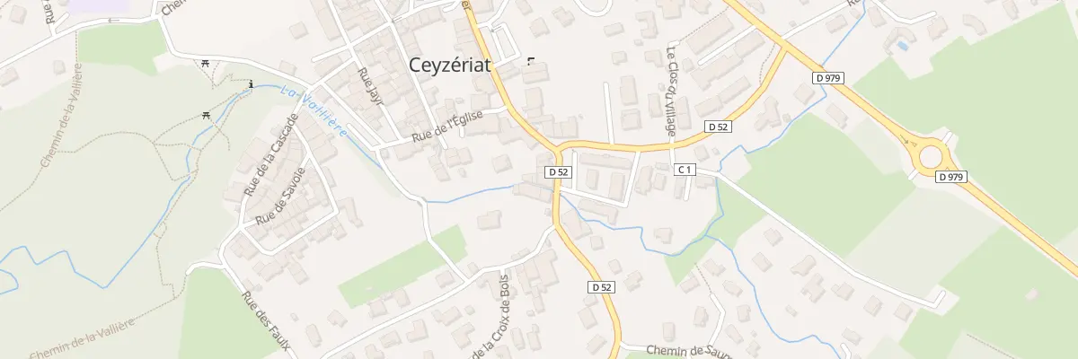 Plan du 5103 Le Village à Ceyzériat