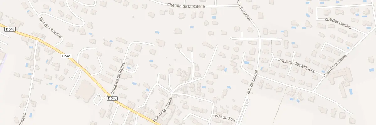 Plan du 167 Rue de la Crouze à Ruy-Montceau