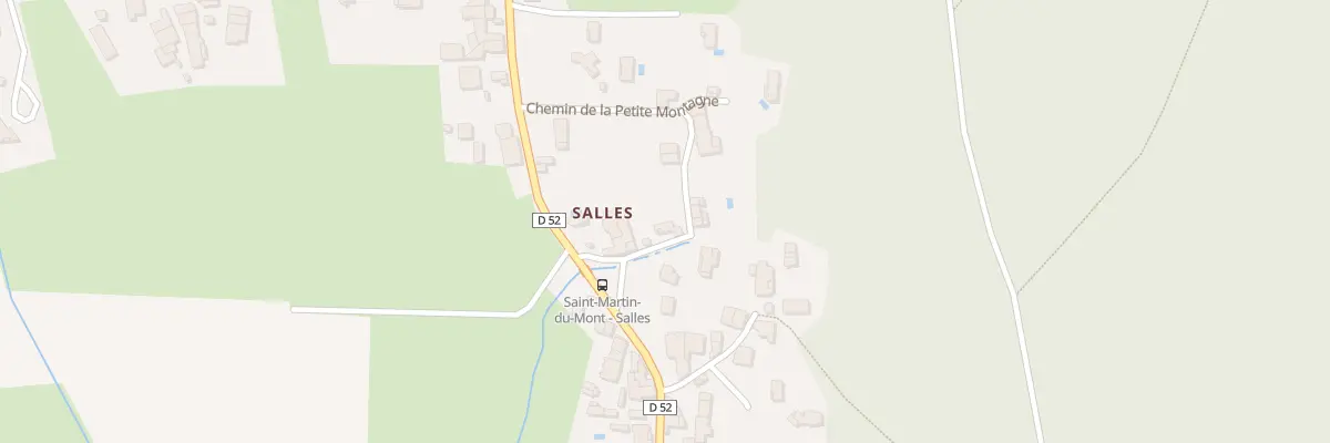 Plan du 65 Che de la Source d’Arlod à Saint-Martin-du-Mont