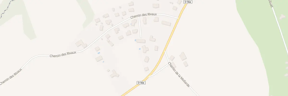 Plan du 2076 Rue du Centre à Châteauvilain
