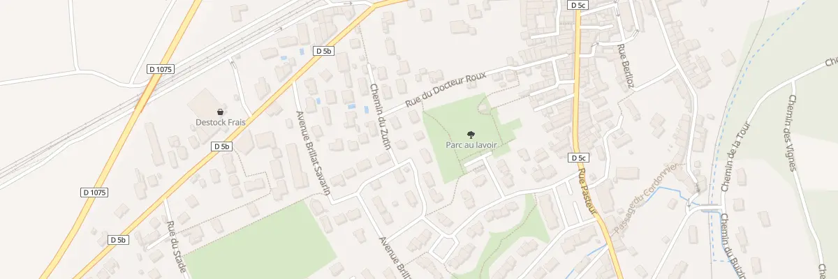 Plan du 8 Rue du Clair Matin à Saint-Denis-en-Bugey