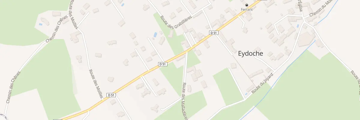Plan du 2 Rte des Malladières à Eydoche