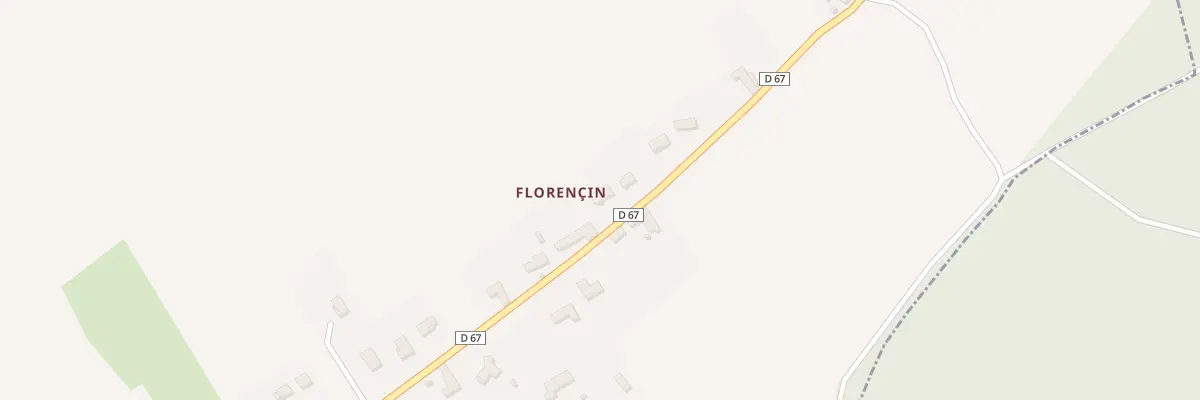 Plan du 57 Rte de Florencin à Flachères