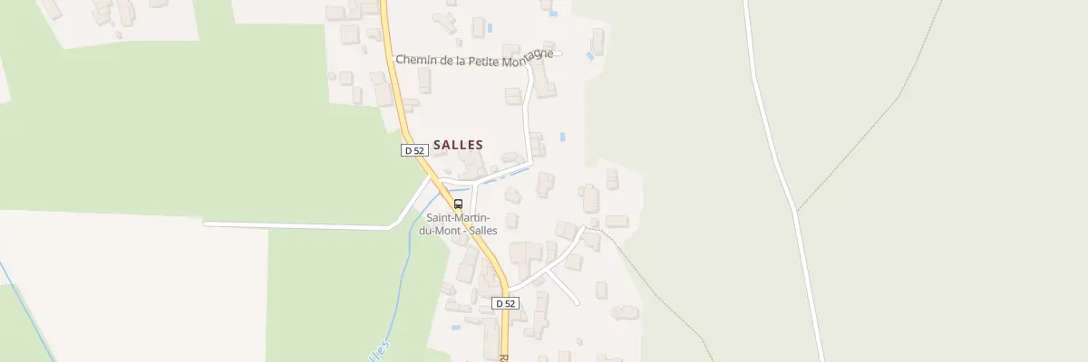 Plan du 70 Che de la Source d’Arlod à Saint-Martin-du-Mont