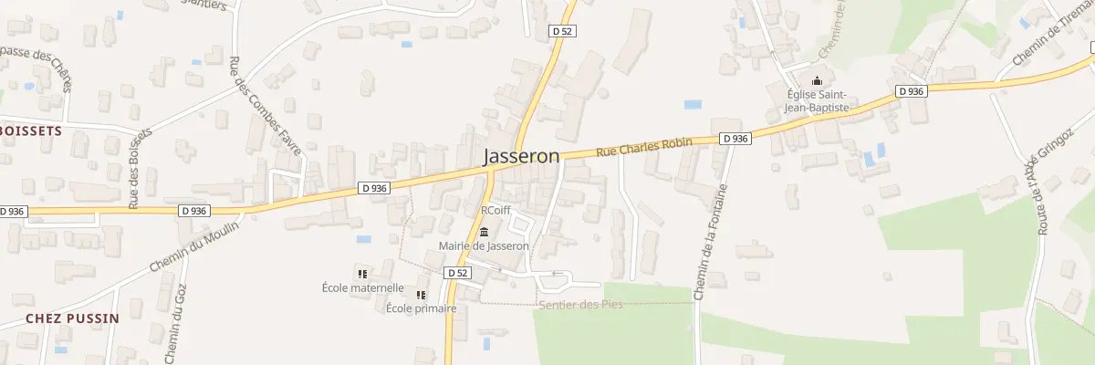 Plan du 284 Rue Charles Robin à Jasseron