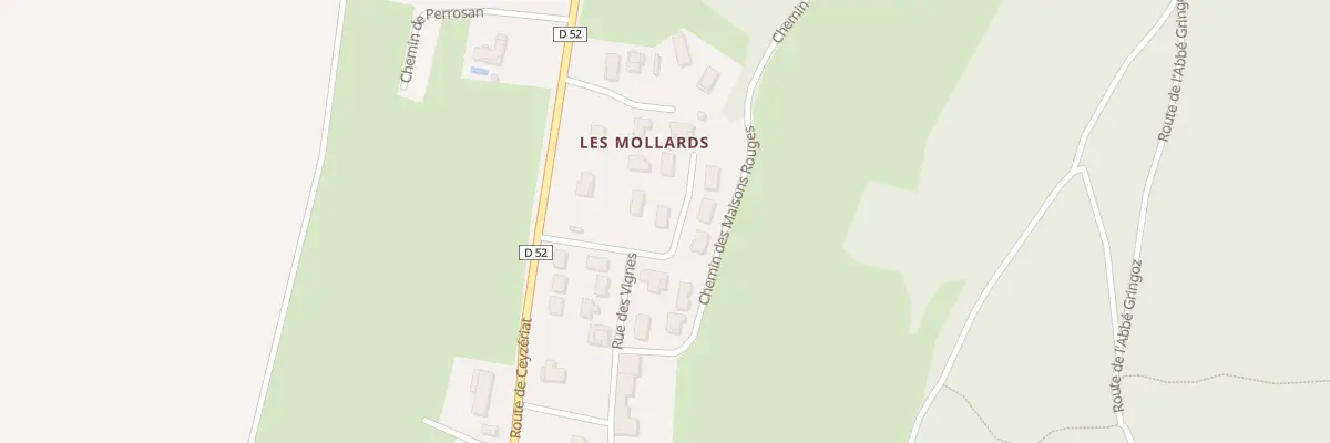 Plan du 431 Rte de Ceyzeriat à Jasseron