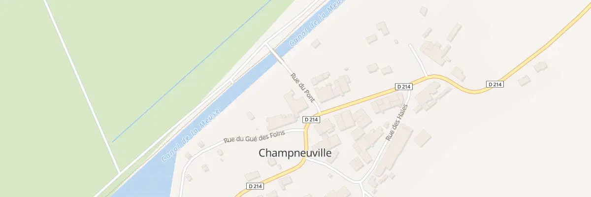 Plan du 5 Rue des Tilleuls à Champneuville