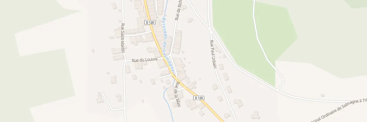 Plan du 4 Rue de Richebois à Salmagne