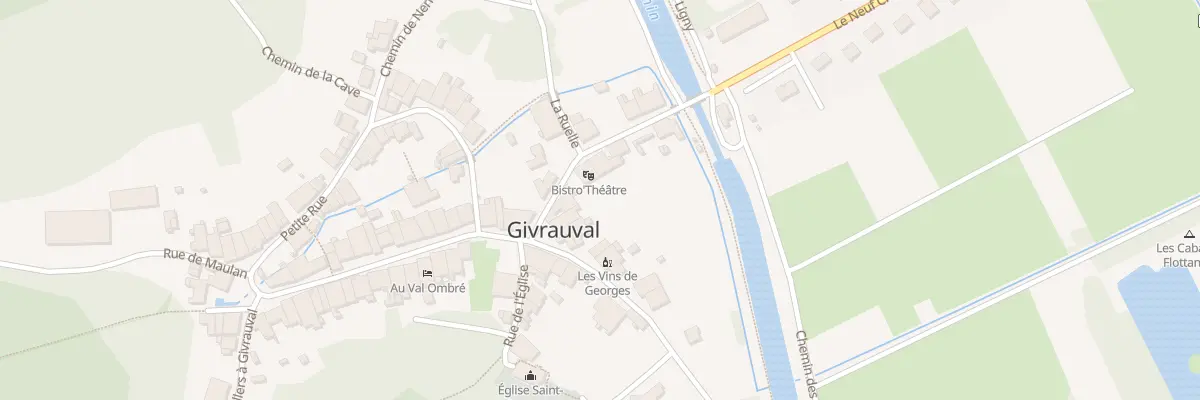 Plan du 3 Rue de Longeaux à Givrauval