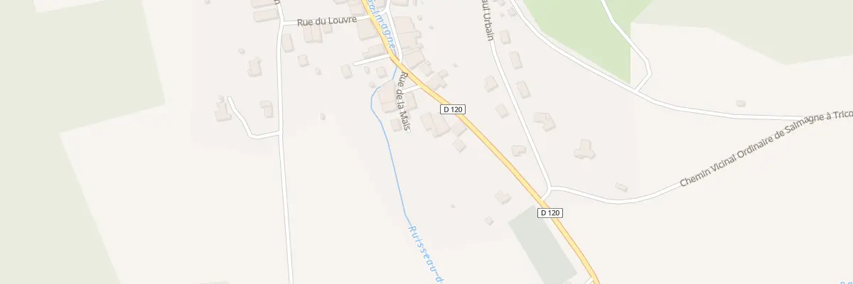 Plan du 5 Rue Jeanne d’Arc à Salmagne
