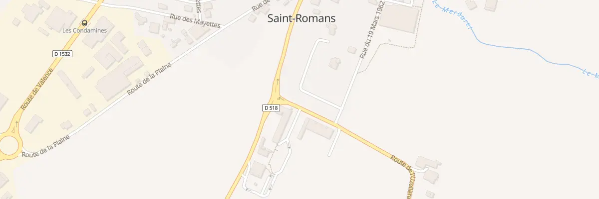 Plan du 59 All du Moleron à Saint-Romans