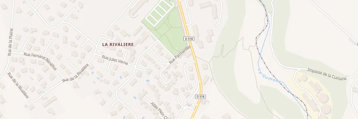 Plan du 44 All de la Rose à Saint-Marcellin
